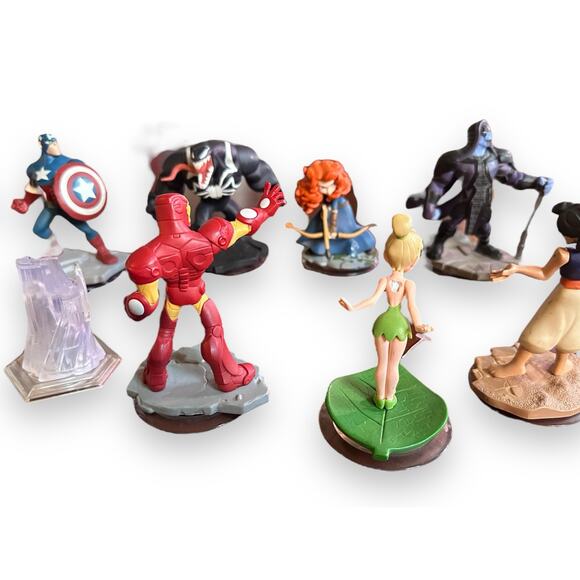 Disney Infinity 2.0 Big Hero Six Baymax Avengers Venom Stitch Iron Man Aladdin - Picture 6 of 6